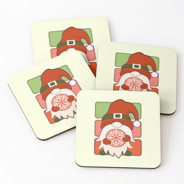 Item preview, Christmas Gnome Holding A Snowflake designed and sold by franktact.