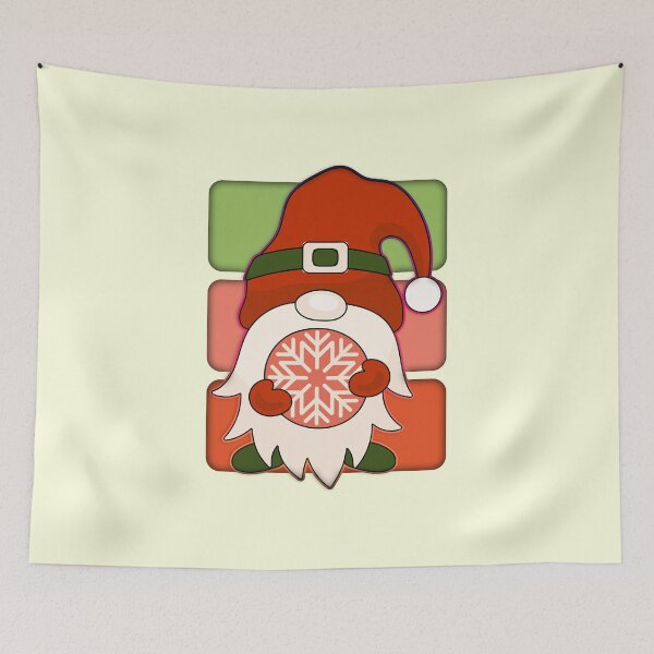 Item preview, Christmas Gnome Holding A Snowflake designed and sold by franktact.
