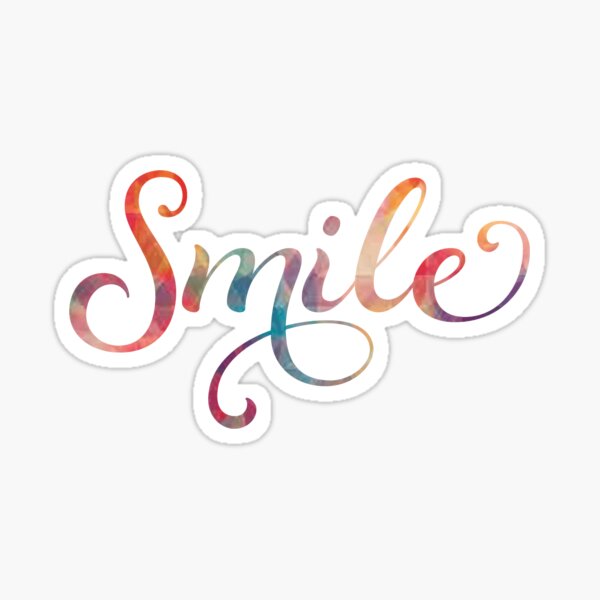 Item preview, Rainbow Word Smile designed and sold by Eliza-Grace.