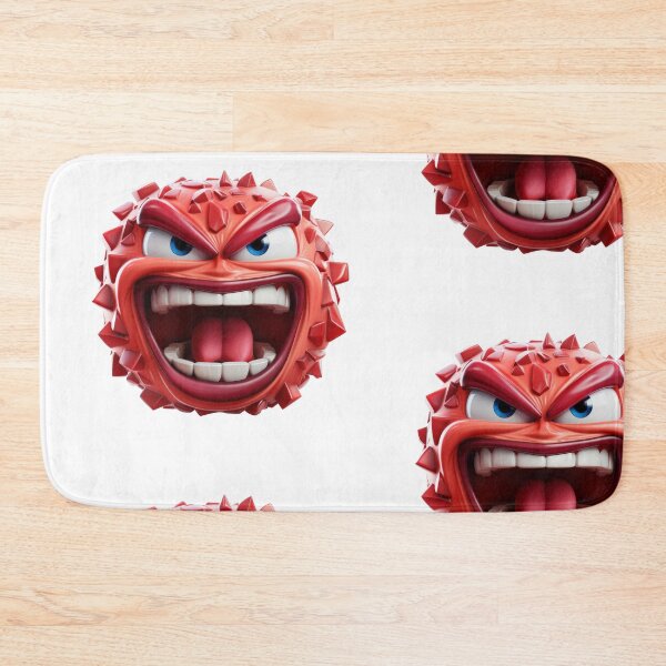 Item preview, Angry face emoticon icon designed and sold by MiraCleAI.