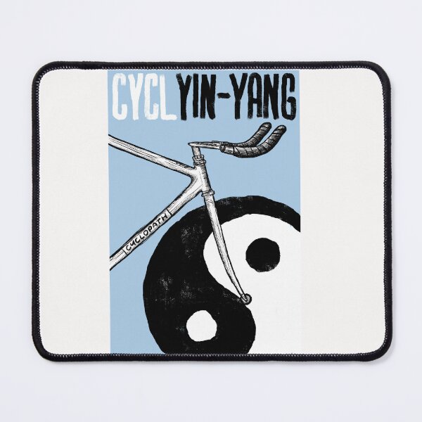 Item preview, Blue Cycling Yin Yang designed and sold by Flawed By Design.