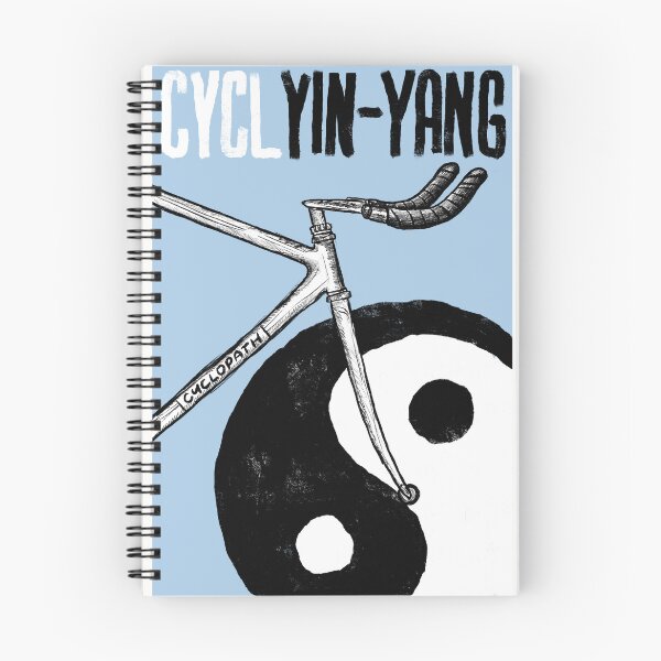 Item preview, Blue Cycling Yin Yang designed and sold by Flawed By Design.