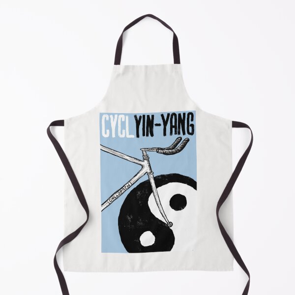 Item preview, Blue Cycling Yin Yang designed and sold by Flawed By Design.