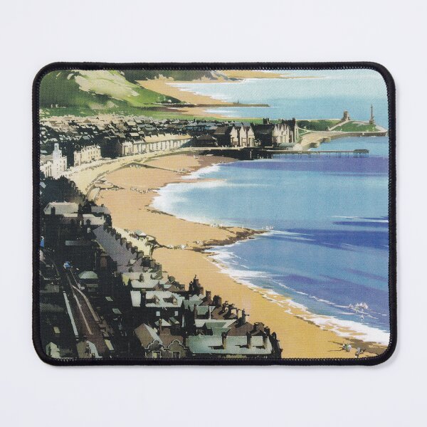 Item preview, Aberystwyth, Wales - Vintage Railway Travel Poster - 1949 designed and sold by BASlade93.