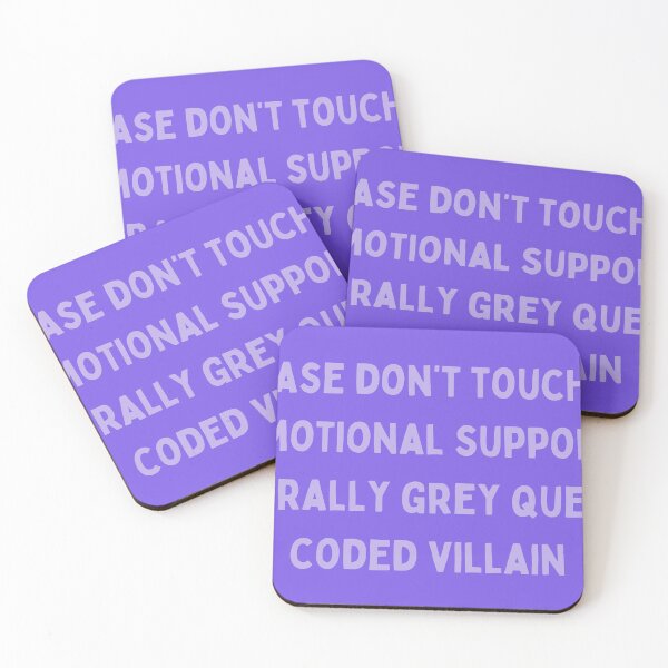 Item preview, Emotional Support Morally Grey Queer Coded Villain designed and sold by careofjacks.