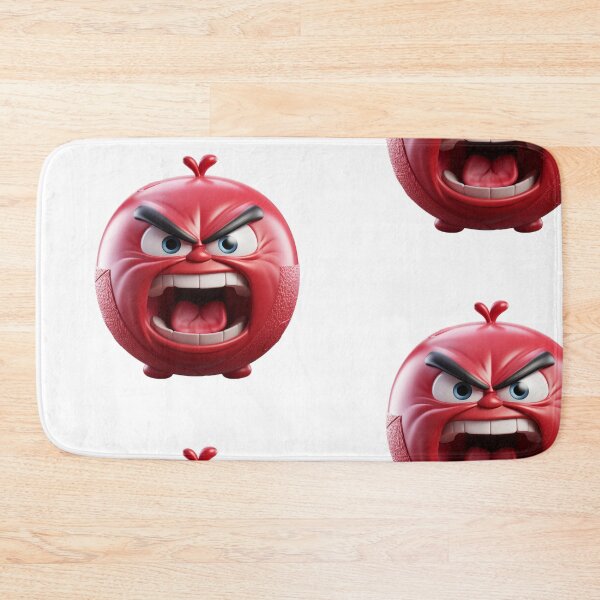 Item preview, Angry face emoticon icon designed and sold by MiraCleAI.