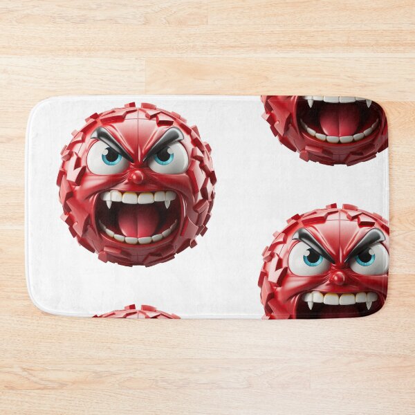 Item preview, Angry face emoticon icon designed and sold by MiraCleAI.