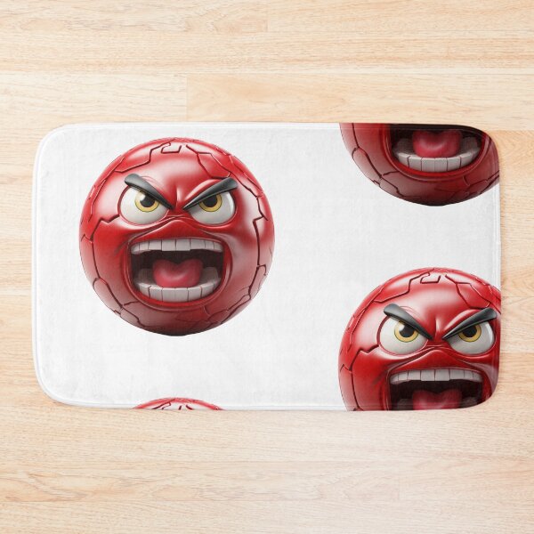 Item preview, Angry face emoticon icon designed and sold by MiraCleAI.