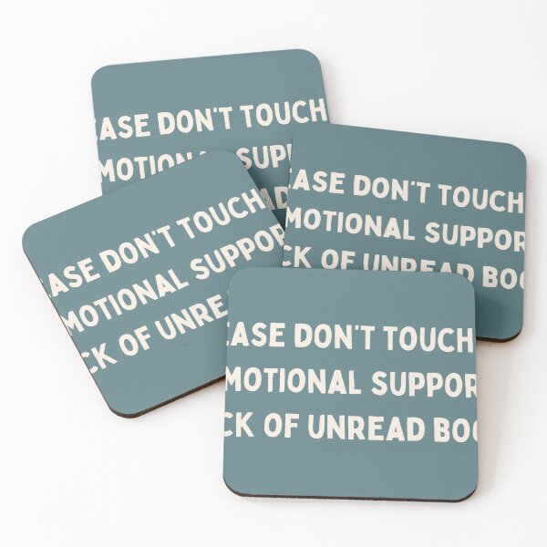 Item preview, Emotional Support Unread Books designed and sold by careofjacks.