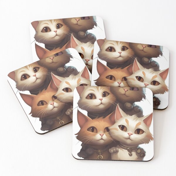 Item preview, la pandilla de los gatos designed and sold by norachiang.