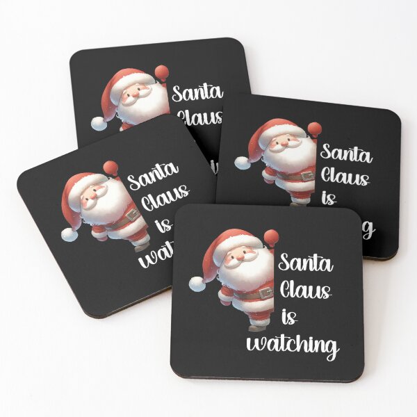 Item preview, Santa Claus is watching Funny Christmas gifts designed and sold by BizKH.