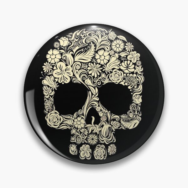 Item preview, Floral Skull  designed and sold by funnypixels.