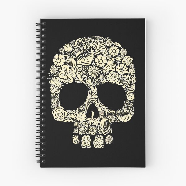 Item preview, Calavera floral designed and sold by funnypixels.