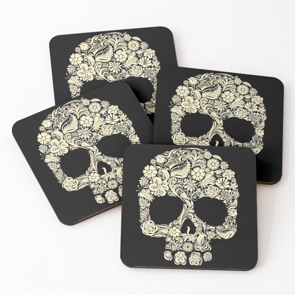 Item preview, Floral Skull  designed and sold by funnypixels.