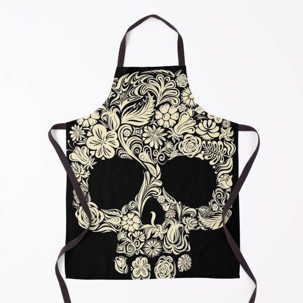 Item preview, Floral Skull designed and sold by funnypixels.