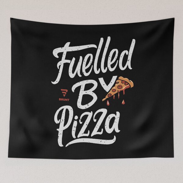 Item preview, Fuelled by Pizza designed and sold by BRUNTadventures.