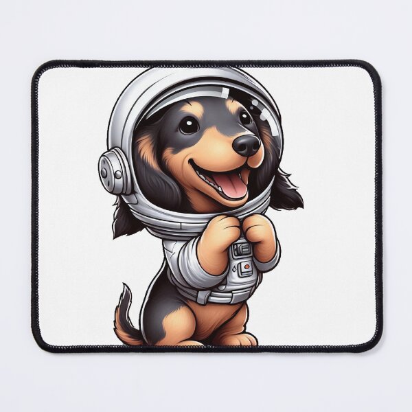 Item preview, Astronaut Dachshund designed and sold by Echonn.