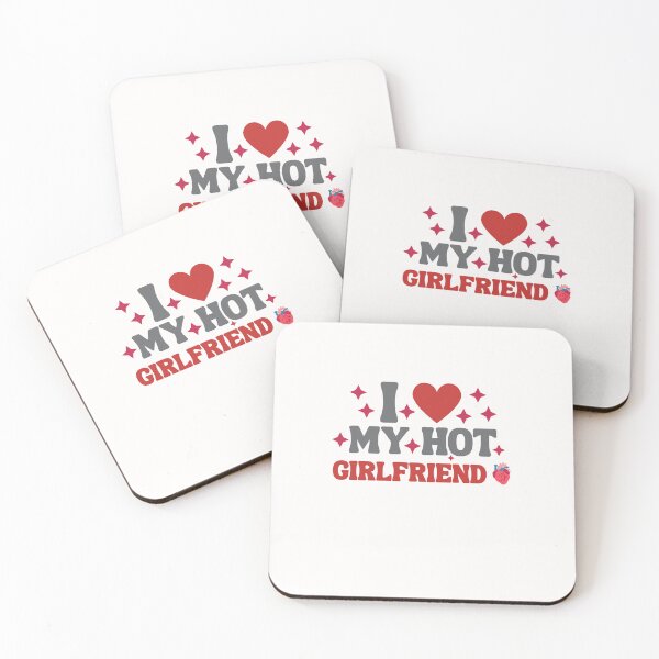 Item preview, Mens I Heart My Hot Girlfriend Outfit Y2K I Love My Hot GF T-Shirt designed and sold by CLAROCHOP.