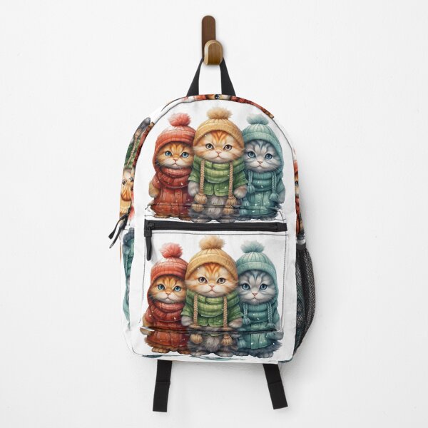 Item preview, Adorable Winter Kittens designed and sold by ArtbyAiGallery.