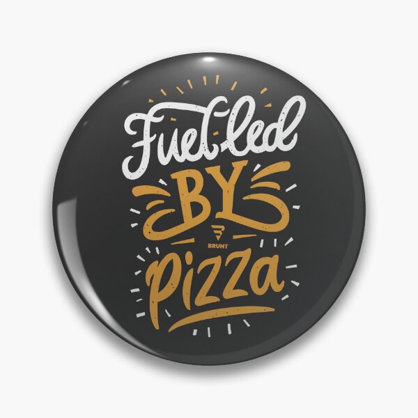 Item preview, Fuelled by Pizza. Lazy gift. BRUNT designed and sold by BRUNTadventures.
