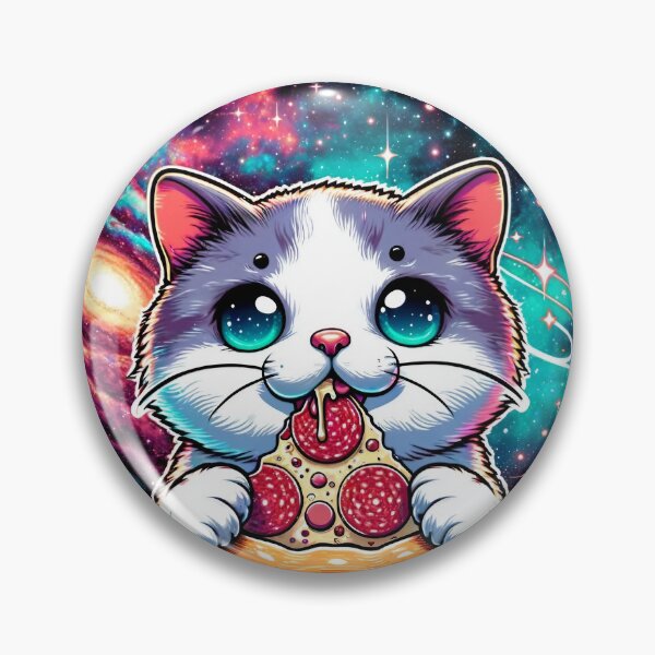 Item preview, Pizza Cat in Space designed and sold by fkdesignsshirts.