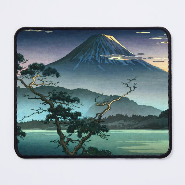 Item preview, Tsuchiya Koitsu - Mount Fuji evening view from Lake Sai designed and sold by ArtExpression.