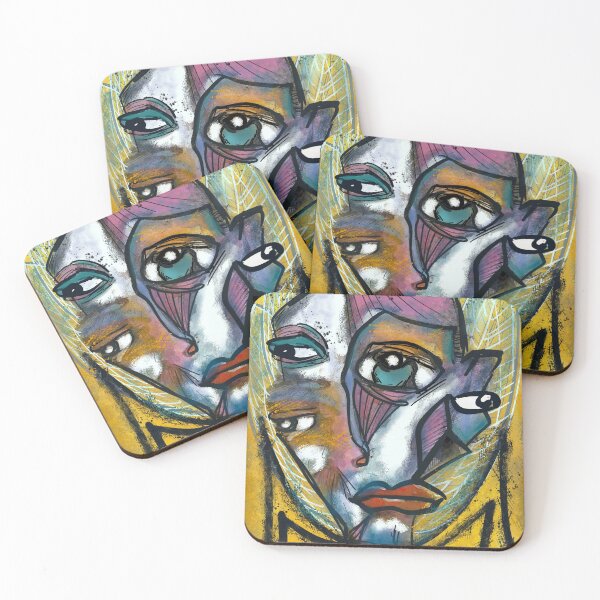 Item preview, Cubist Insectiod Creature designed and sold by SplatterMarks.