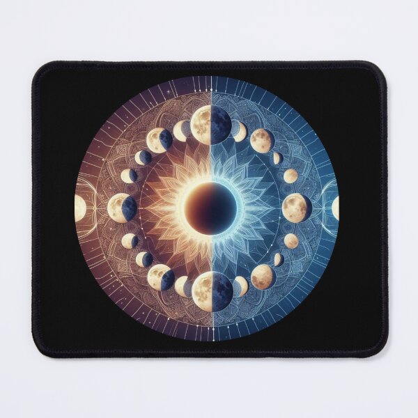 Item preview, Eternal Eclipse - Lunar Cycle Symphony designed and sold by HeadTurningArt.