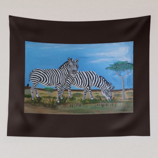 Item preview, Peaceful Zebras designed and sold by annenambiro.