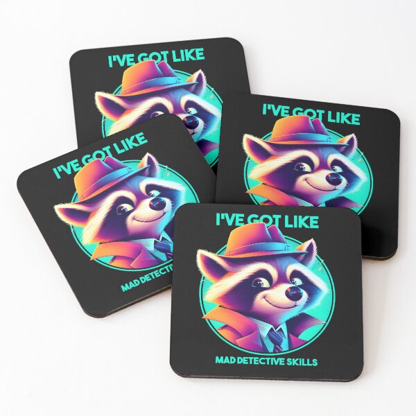 Item preview, Raccoon the Detective - Funny designed and sold by Amazing States of America.