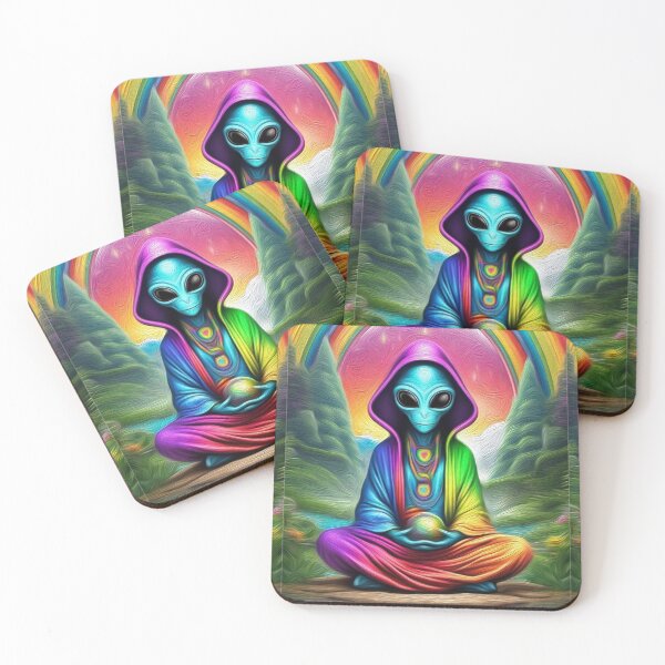 Item preview, Rainbow Alien designed and sold by wizardsklothing.
