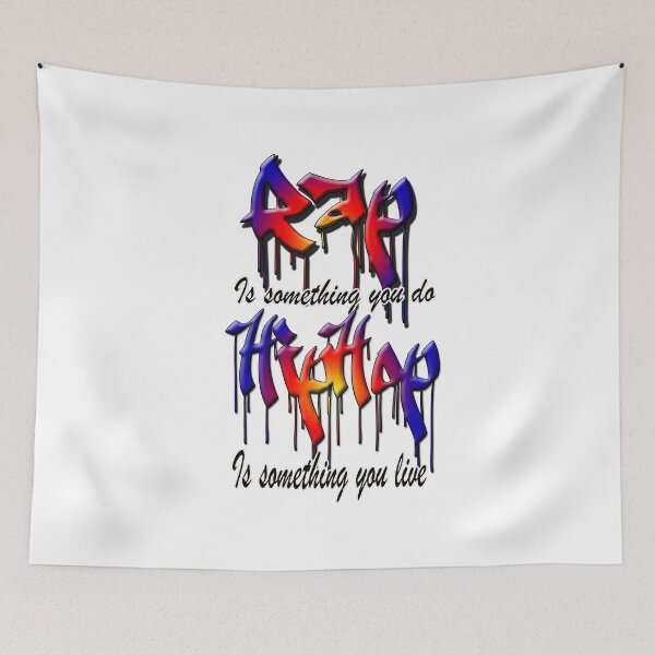 Item preview, Hip-hop is something you live designed and sold by White Tiger Designz .