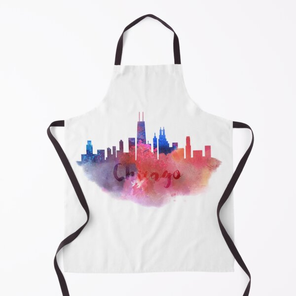 Item preview, chicago city skyline silhouette designed and sold by DeluxBee.