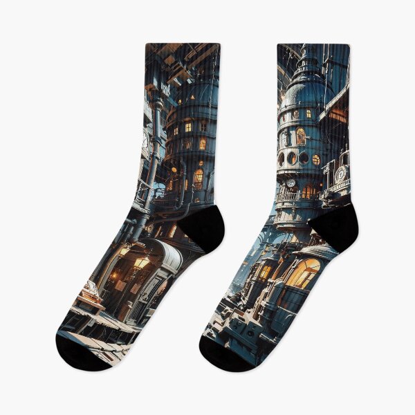 Item preview, Steampunk Wonders Jigsaw Puzzles - Mechanical Marvels on Redbubble designed and sold by PuzzleBoxDesign.