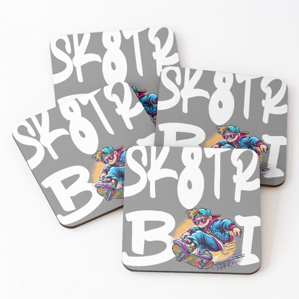 Item preview, Skater Boi Skateboard Gift Funny Urban Style designed and sold by PopArtDesigns.