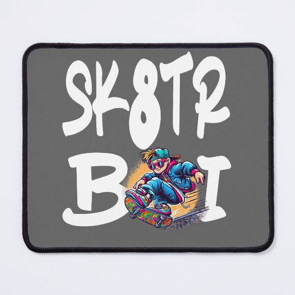 Item preview, Skater Boi Skateboard Gift Funny Urban Style designed and sold by PopArtDesigns.
