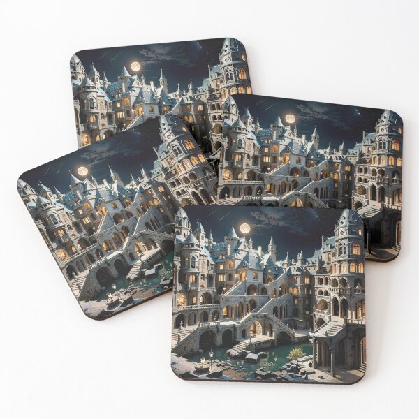 Item preview, Fantasy Castle Wimmelbild Jigsaw Puzzles - Hidden Realms on Redbubble designed and sold by PuzzleBoxDesign.