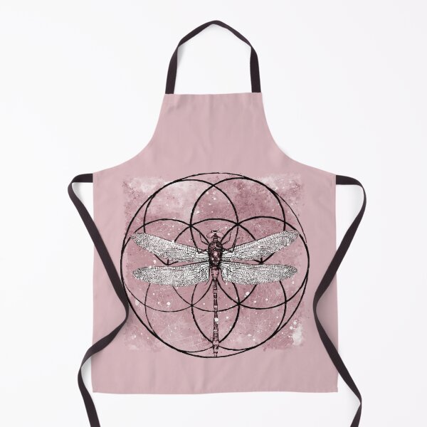Artikelvorschau, Pink Seed Of Life Libelle: Eine faszinierende Verschmelzung der Symbolik der Heiligen Geometrie entworfen und verkauft von LunarisPlexus.