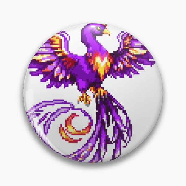 Item preview, Purple flame phoenix designed and sold by PincelDillo.