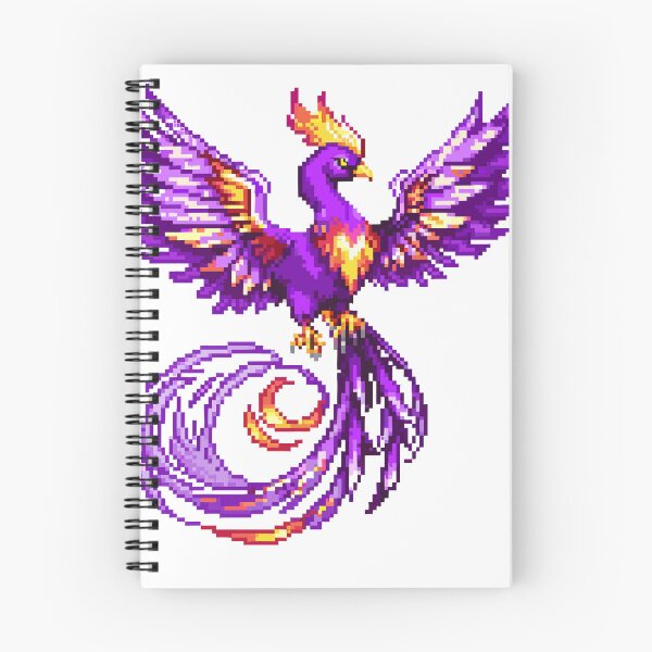 Item preview, Purple flame phoenix designed and sold by PincelDillo.