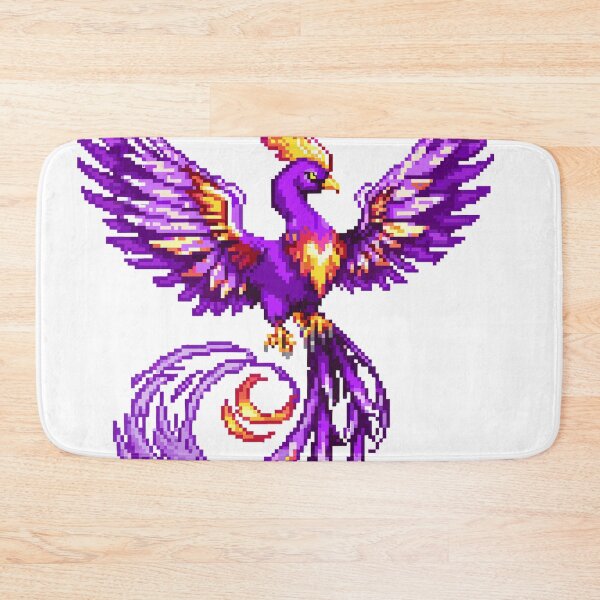 Item preview, Purple flame phoenix designed and sold by PincelDillo.
