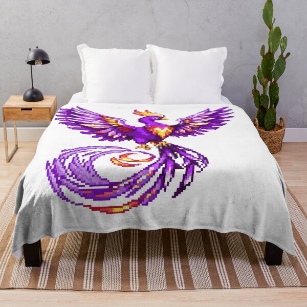 Item preview, Purple flame phoenix designed and sold by PincelDillo.
