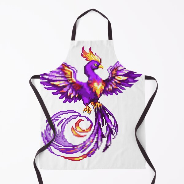 Item preview, Purple flame phoenix designed and sold by PincelDillo.