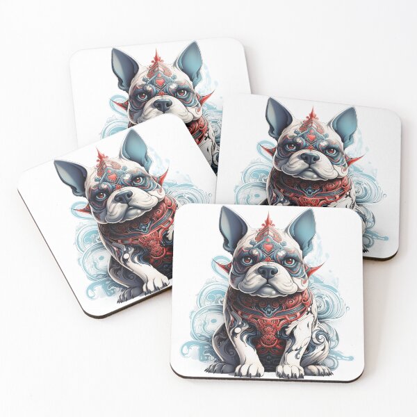 Item preview, Mystical Guardian - White Bulldog designed and sold by ObjCrea123.