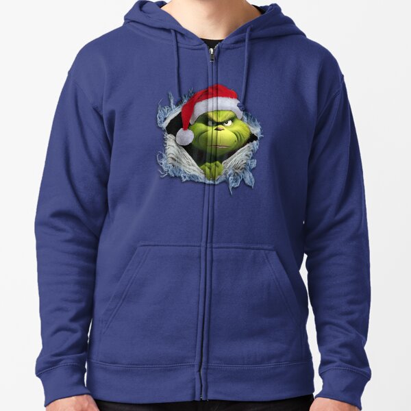 Mens grinch outlet hoodie