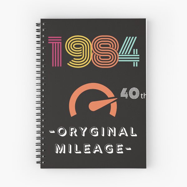 Item preview, 40th original mileage 1984  designed and sold by tpiecuch-7.