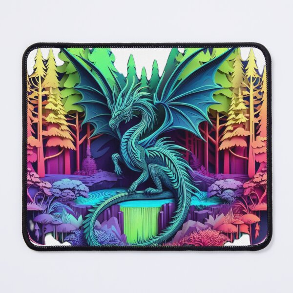 Item preview, Mystical Forest Dragon designed and sold by byvarol.