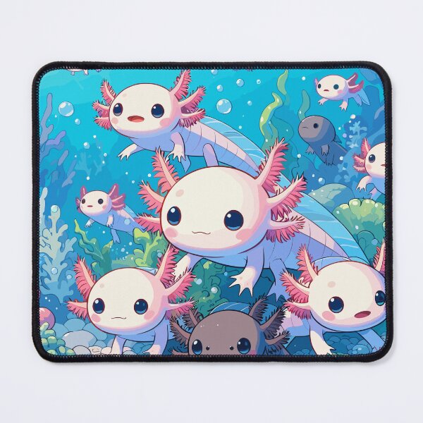Item preview, axolotl family designed and sold by PincelDillo.