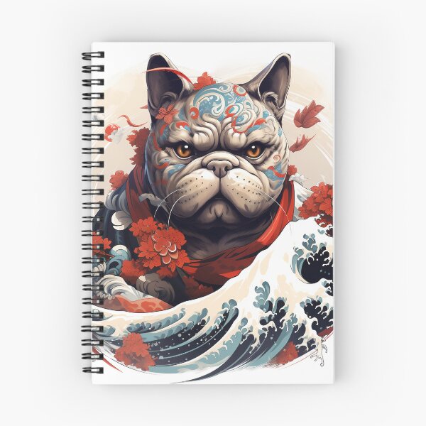Item preview, The Bulldog and the Autumn Wave designed and sold by ObjCrea123.