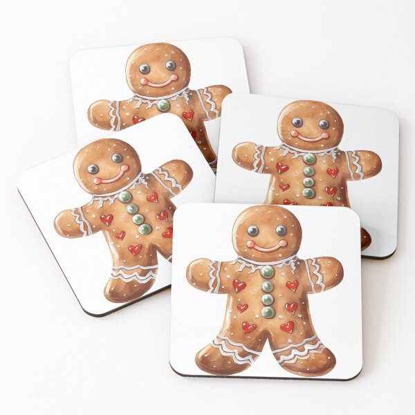 Item preview, Christmas Sweets: Gingerbread Men designed and sold by PrismoraWonders.